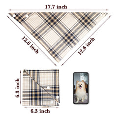 Saviar bandana chat triangle bouton – style chic et confort