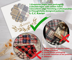 Saviar bandana chien triangle bouton – aperçu du dos et du bouton