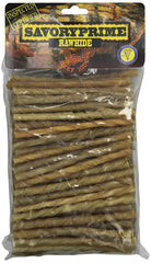 Savory Prime bâtonnet torsadé boeuf naturel pour mâcher et nettoyer les dents.