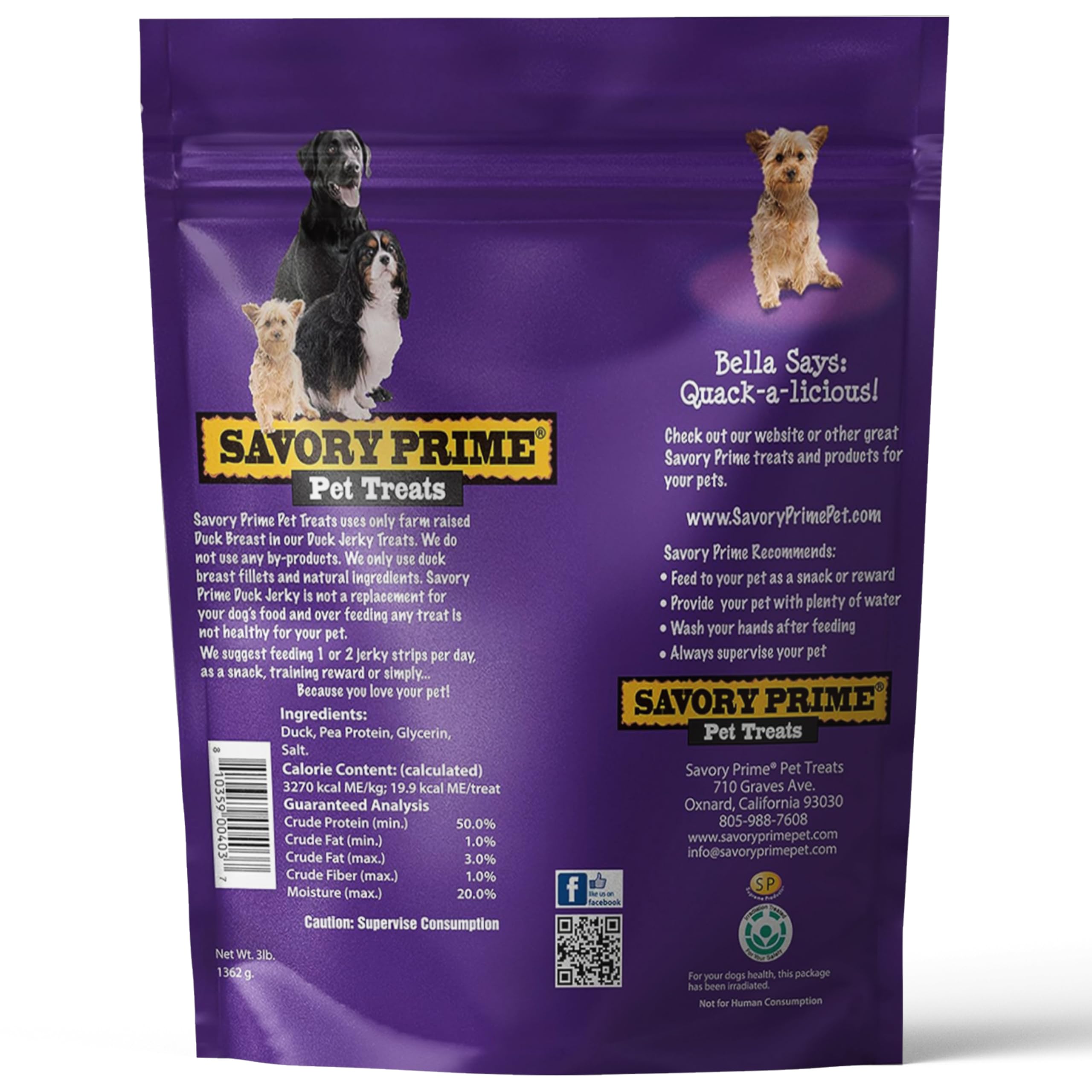 Friandise canine Savory Prime avec arôme savoureux pour sessions de jeu.