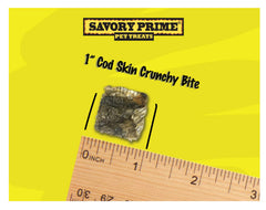 Savory Prime Cod Skin Crunchy Bites – texture croquante, plaisir durable.