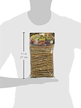 Savory Prime emballage montrant les bâtonnets torsadés boeuf naturel de 5 pouces.