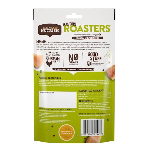Savory Roasters morceaux de poulet – friandises croustillantes pour chien