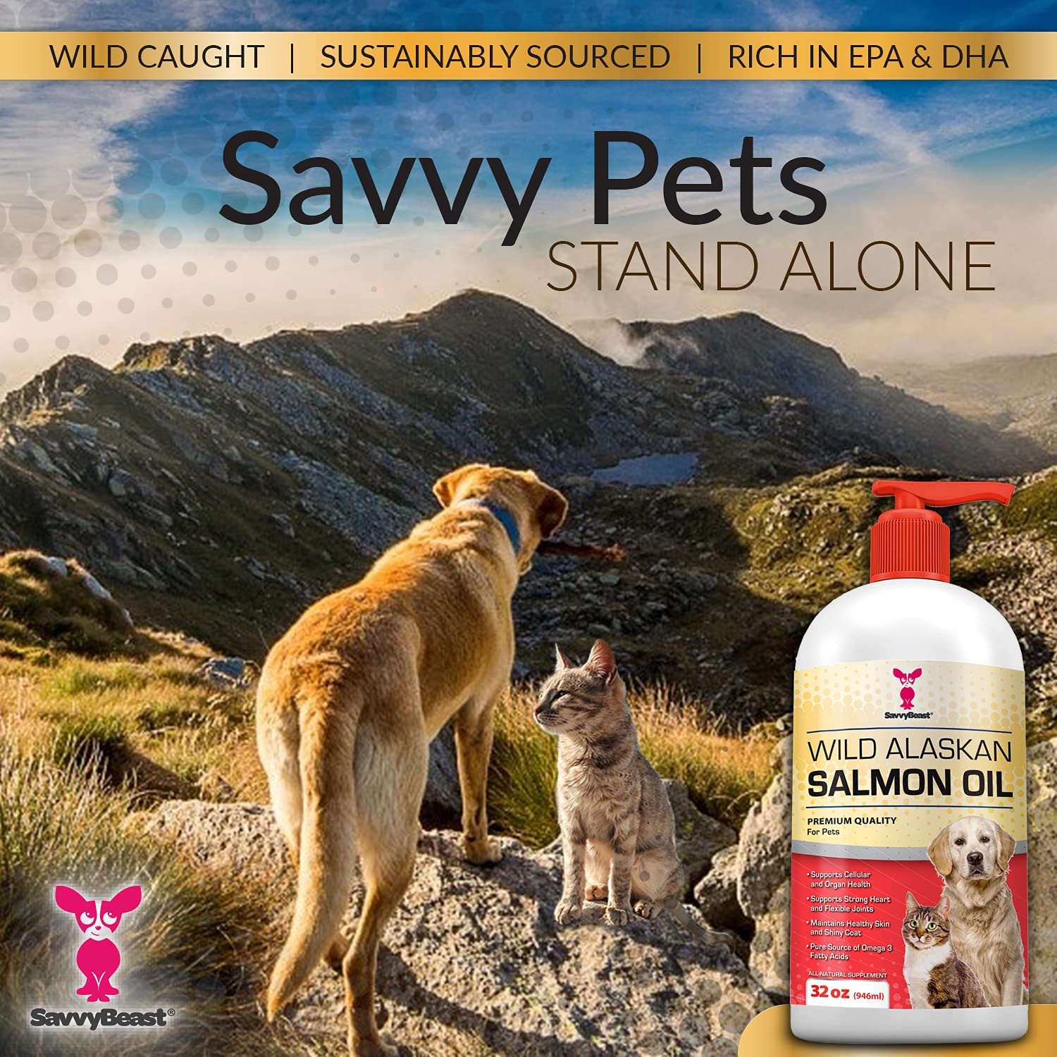 SavvyBeast digestion douce — formulation simple et digeste.