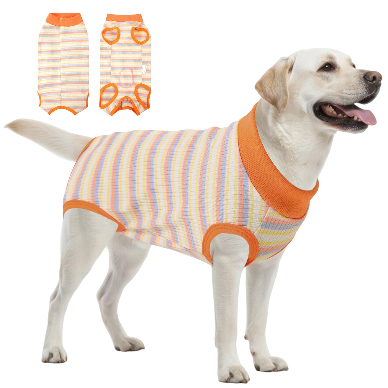 SAWMONG Recovery Suit chien vue générale; confort et protection post-operatoire.