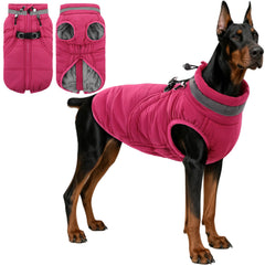 SAWMONG manteau chien imperméable: chaleur et protection contre le vent hivernal.