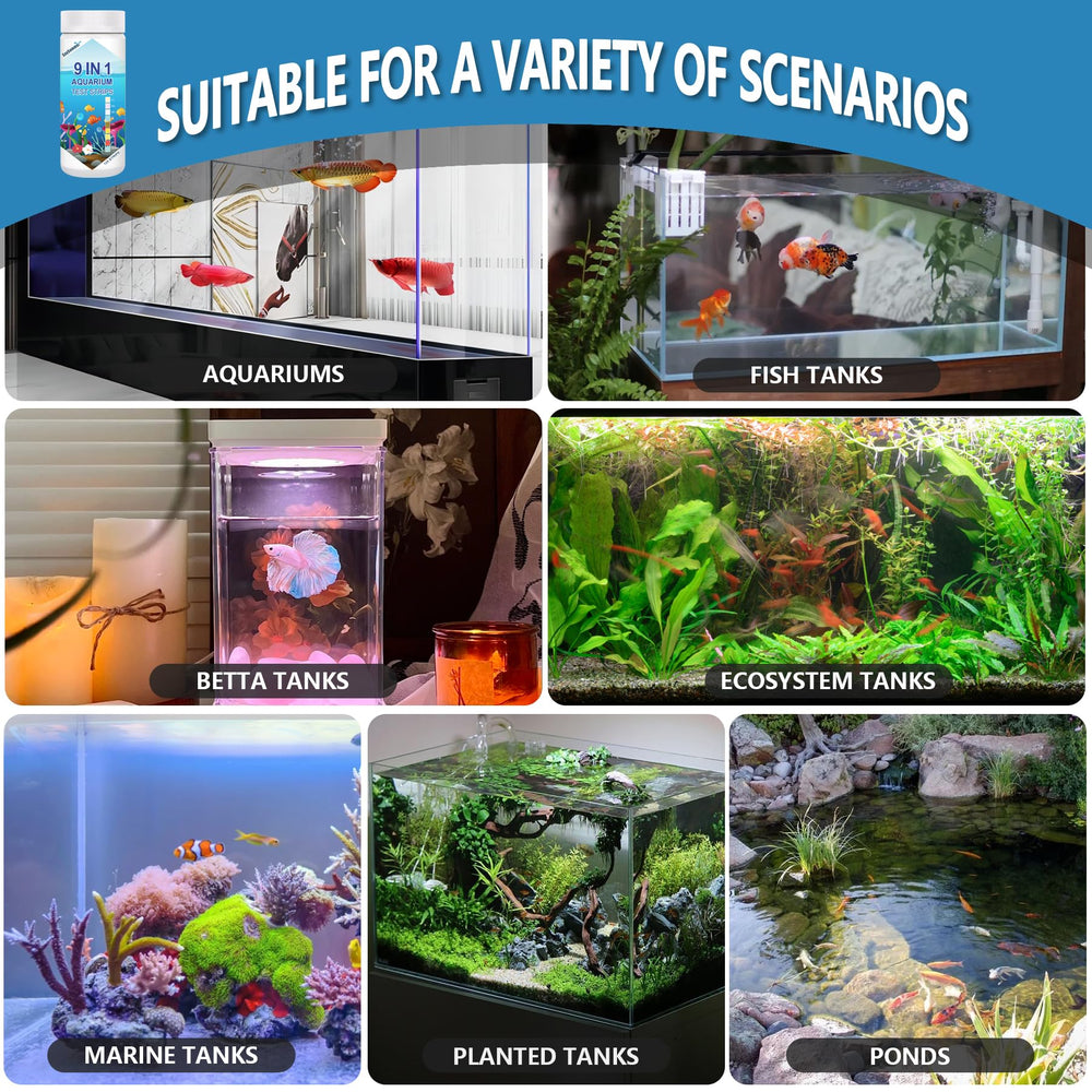 SaySummer compatibilite eau douce et saline adaptée à divers aquariums