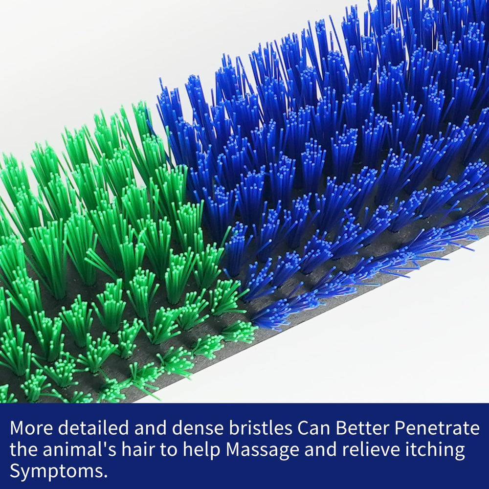 Sayutie brosse grattage usage douce pour animaux, idéale pour le bétail en élevage.