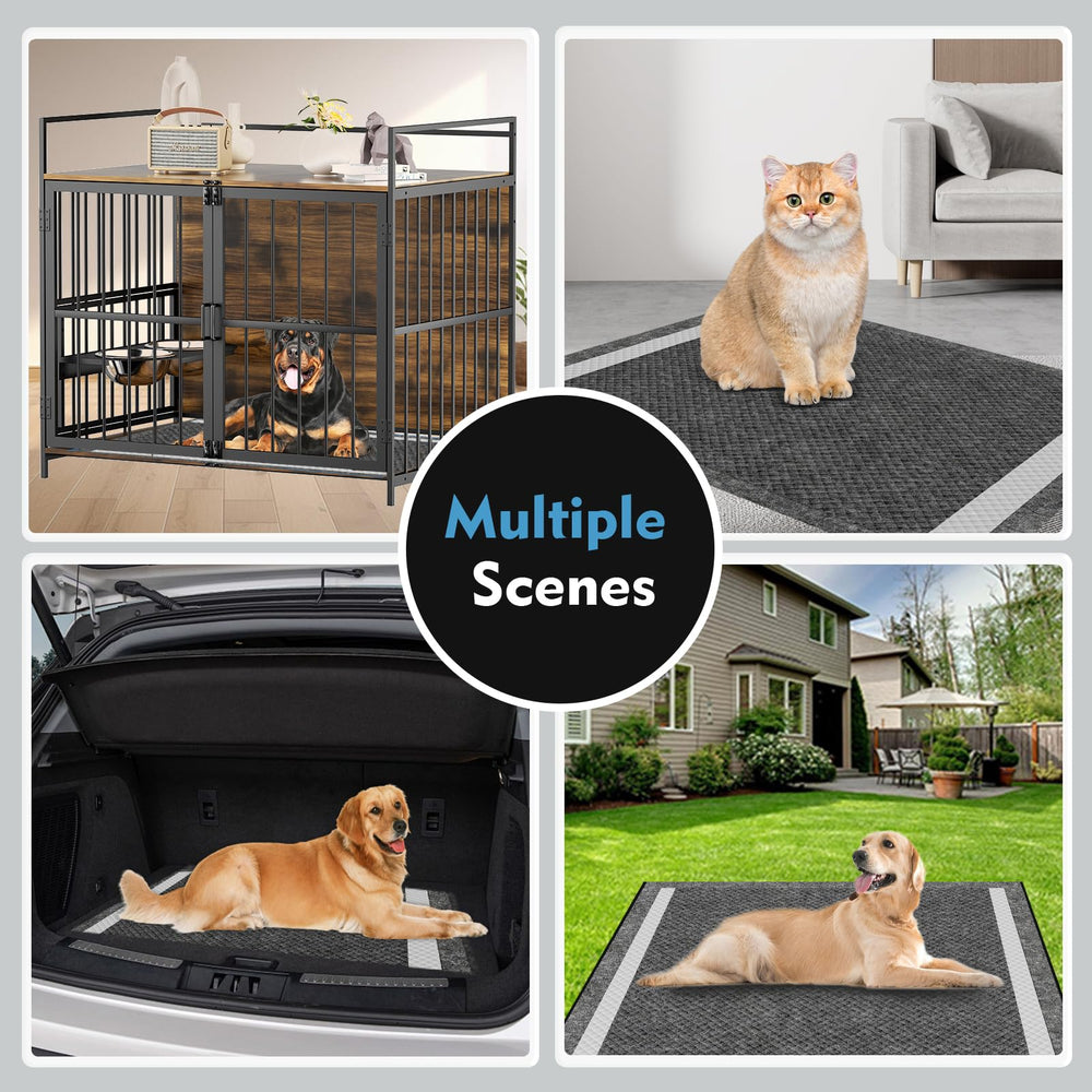 SCLOSE Tapis-pipi grand format 36x44 adapté à chiens de grande taille.