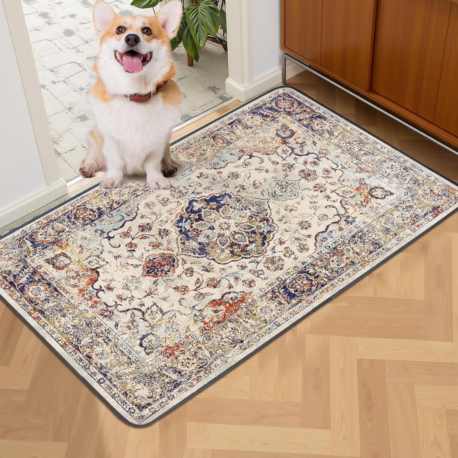 SCLOSE tapis-pour-chiens absorption-rapide: surface démontrant l’absorption.