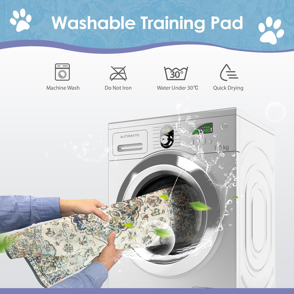 SCLOSE tapis-pour-chiens couture-durable: coutures solides et lavage facile.