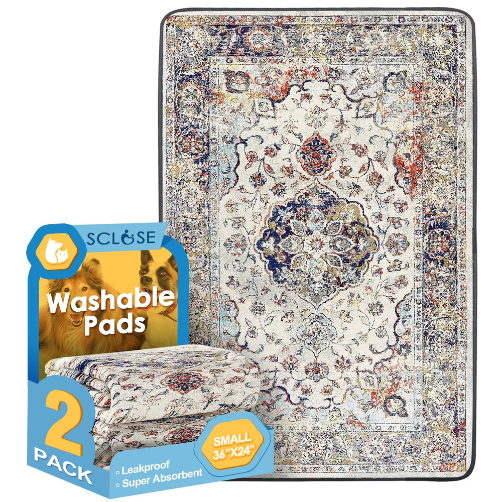 SCLOSE tapis-pour-chiens ensemble: vue générale du lot réutilisable.