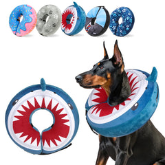 SCENEREAL collier beignet chien face-avant, confort et protection.