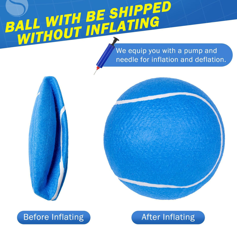SCENEREAL jouet-ball géante adapté aux jeux en extérieur avec les chiens.