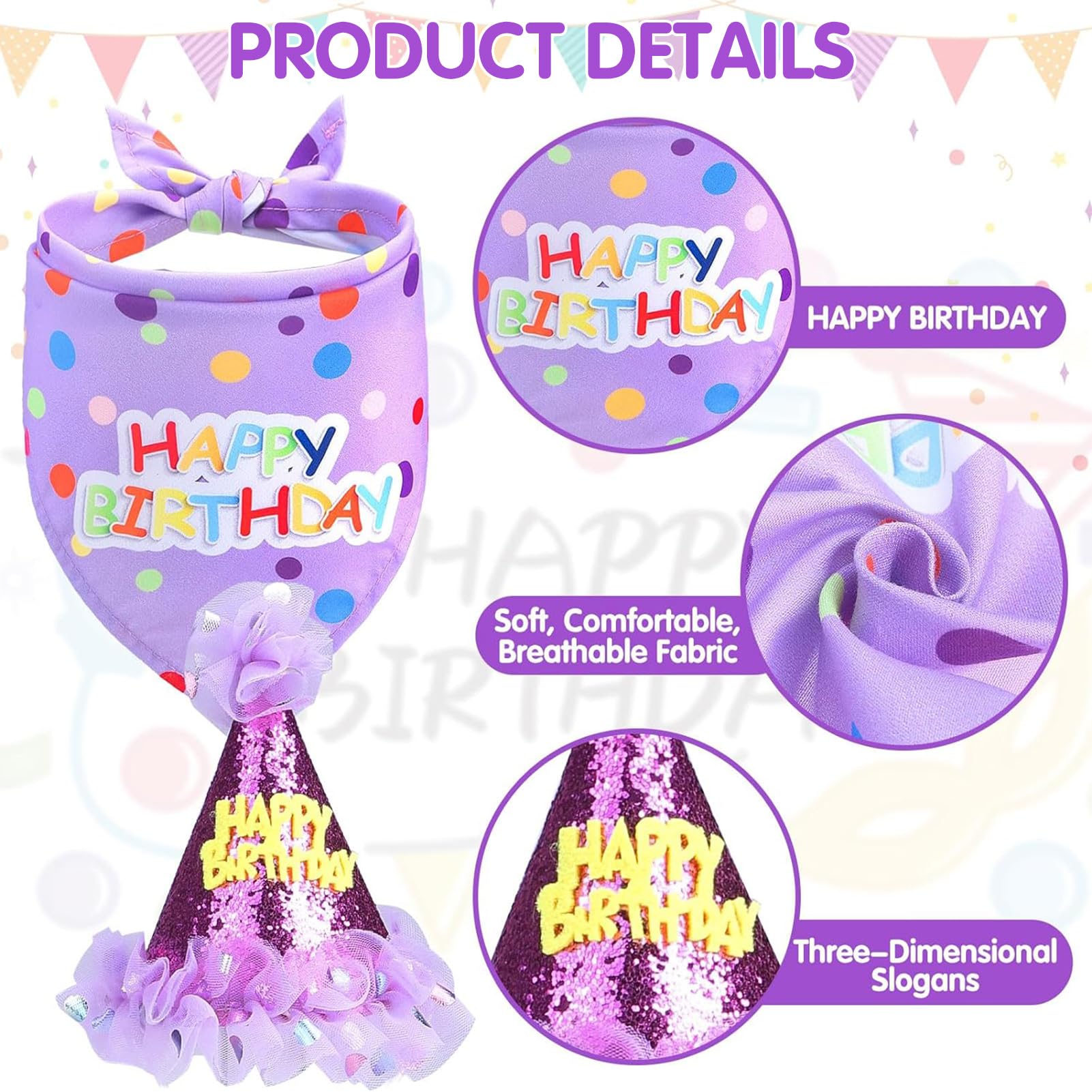 SCENEREAL motif-violet-points : design vivant pour une ambiance joyeuse.