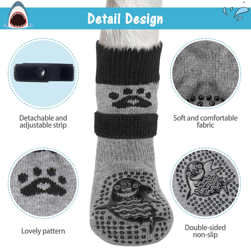 SCENEREAL sangles ajustables maintiennent les chaussettes en place.
