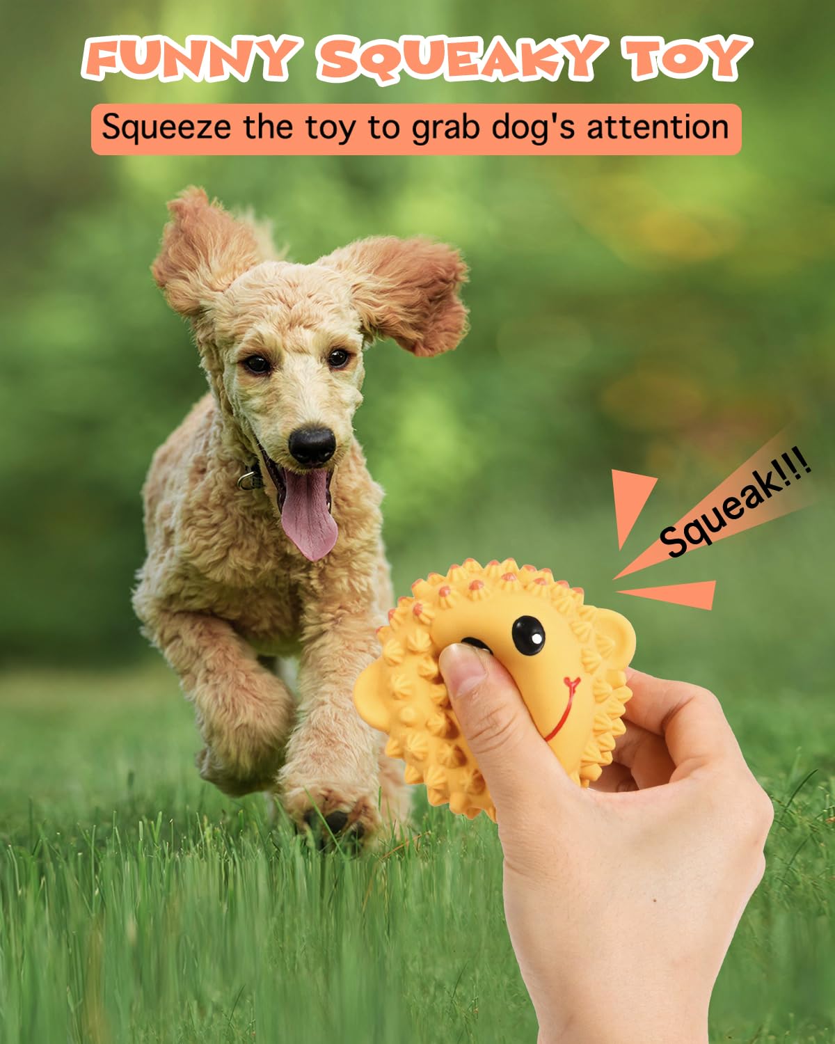 SCHITEC jouet chien singe 3 pouces, idéal pour la stimulation mentale.