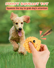SCHITEC jouet chien singe 3 pouces, idéal pour la stimulation mentale.