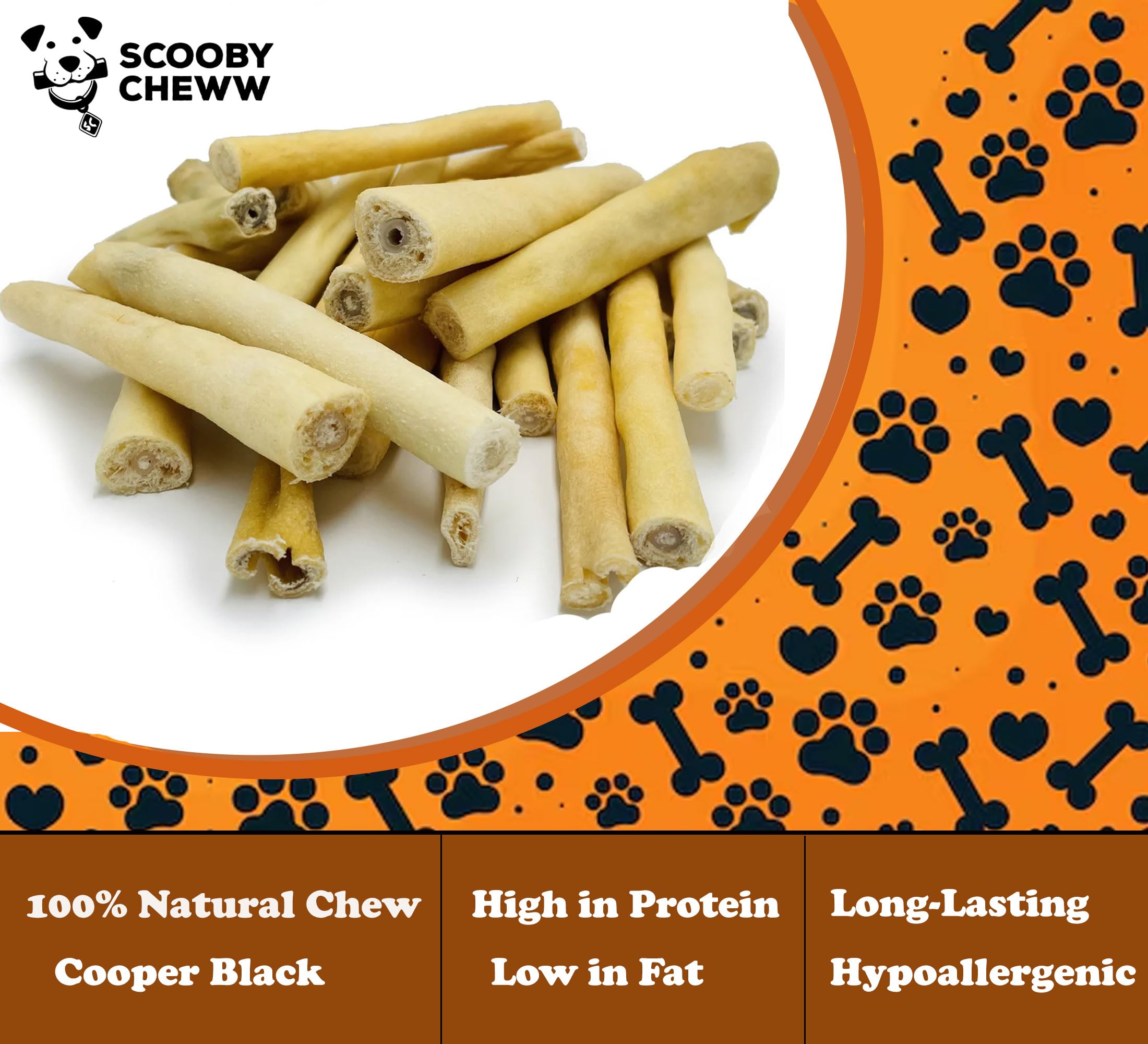 Scooby Cheww texture ferme pour un mâchage prolongé et satisfaisant.