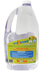 Scoochie Pet Wiz B Gone étiquette et flacon, idéal pour traiter taches tenaces et odeurs