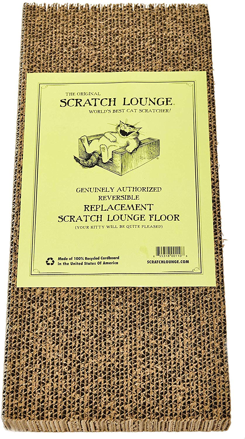 Scratch Lounge pour chat: grattage sûr et sans dommages sur les meubles.