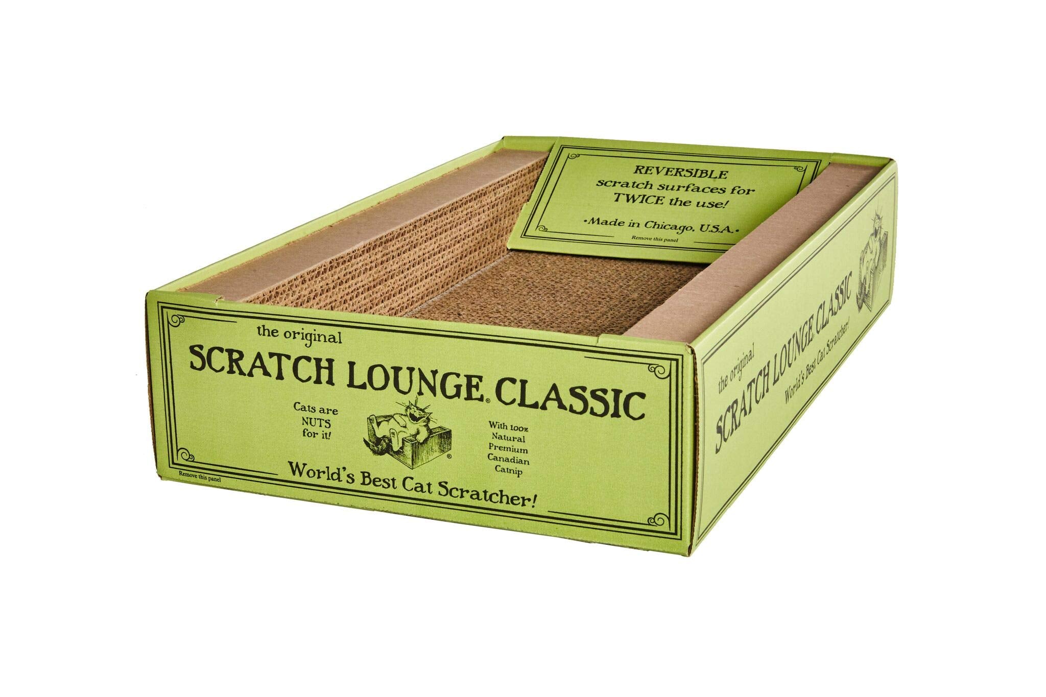 Scratch Lounge XL tapis-detente-carton inversible pour confort