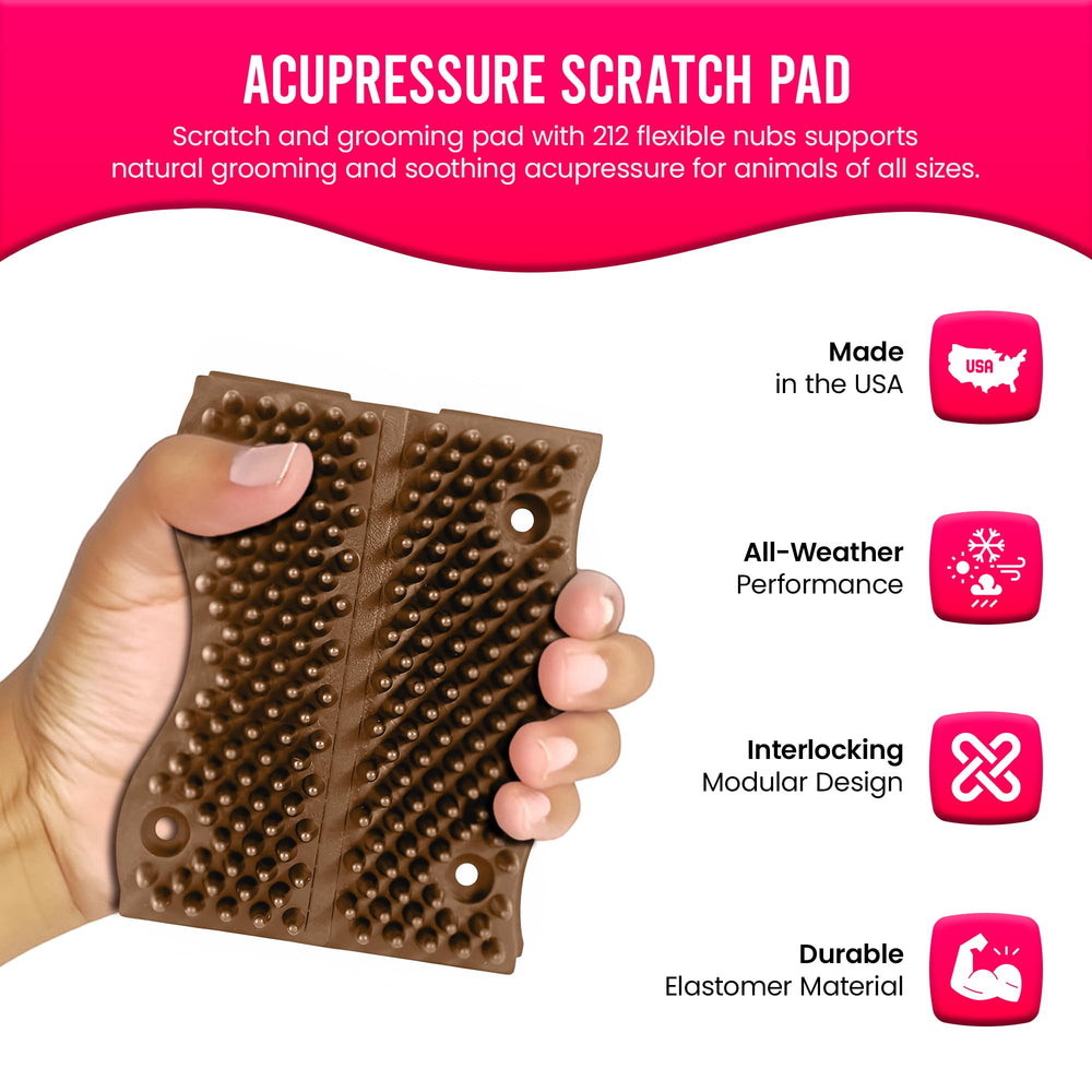 ScratchnAll nubs acupression flexibles: massage apaisant lors du grattage.