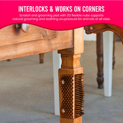 ScratchnAll quincaillerie inox incluse: fixation fiable sur murs et poteaux.