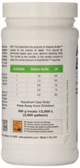 Seachem Acid Buffer 300g, dosage dans un aquarium pour stabiliser le pH.