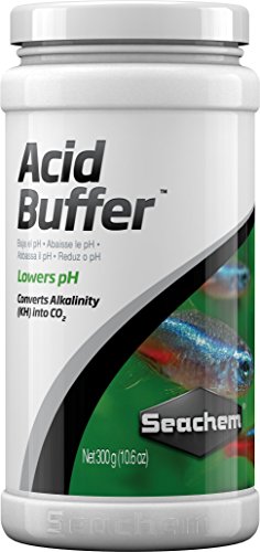 Seachem Acid Buffer – flacon prêt à l’emploi pour réduire légèrement le pH.