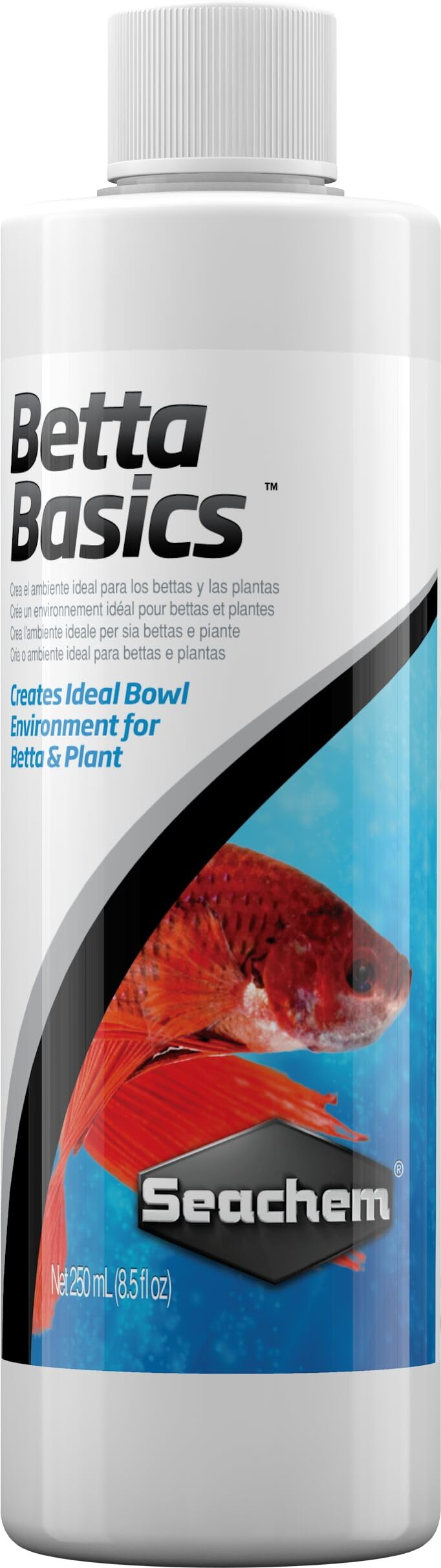 Seachem Betta Basics bouteille 250ml prête à traiter l'eau