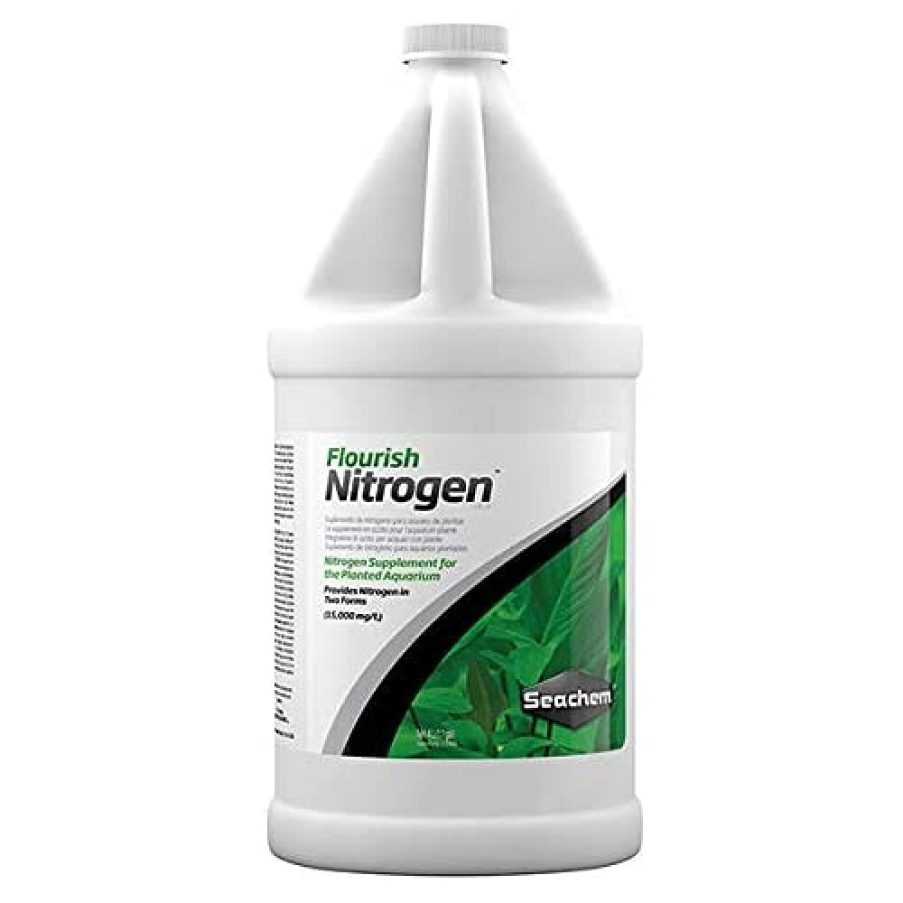 Bouteille Seachem Flourish Nitrogen, source concentrée pour l'aquarium planté.