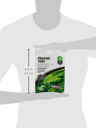 Plantes aquatiques en croissance soutenues par Flourish Tabs