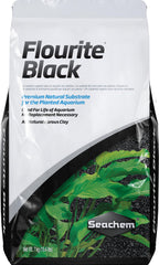 Seachem Flourite Black gravier noir pour substrat planté, stabilité accrue.