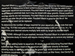 Seachem Flourite Black substrat planté naturel, ne modifie pas le pH.