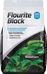 Seachem Flourite, gravier argileux noir pour aquarium, couleur riche.
