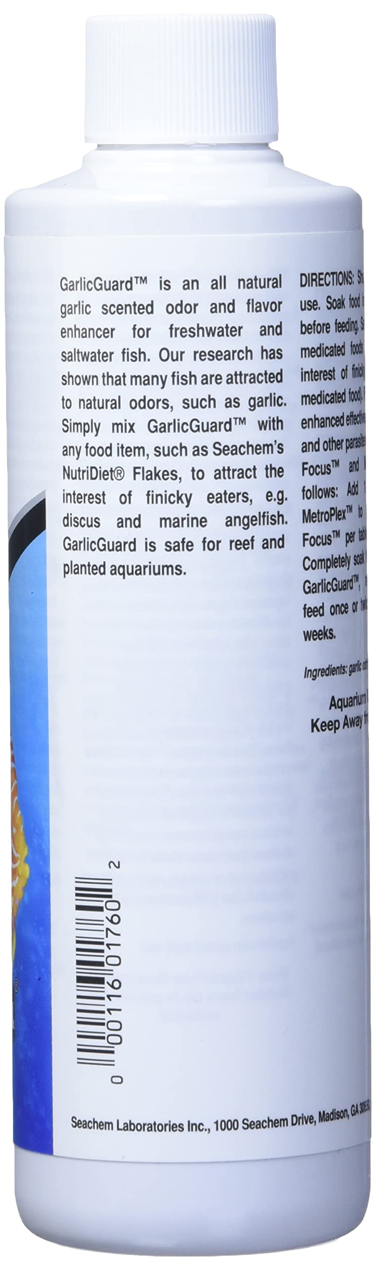 Seachem GarlicGuard, dosage-simple, sécurité universelle pour tous les poissons et aquariums
