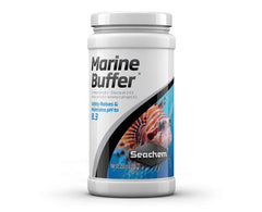 Seachem Marine Buffer – bouteille 250 g prête pour l’aquarium récifal, aide à la stabilité de l’eau.