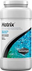 Matrix Seachem : surface élevée pour filtration biologique efficace.