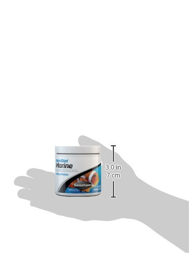 Seachem Nutridiet utilisation quotidienne, distribution facile des flocons marins