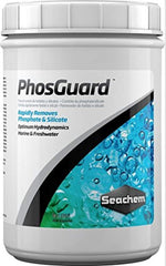 Seachem PhosGuard - bouteille pour aquarium marin, réduction rapide des phosphates.