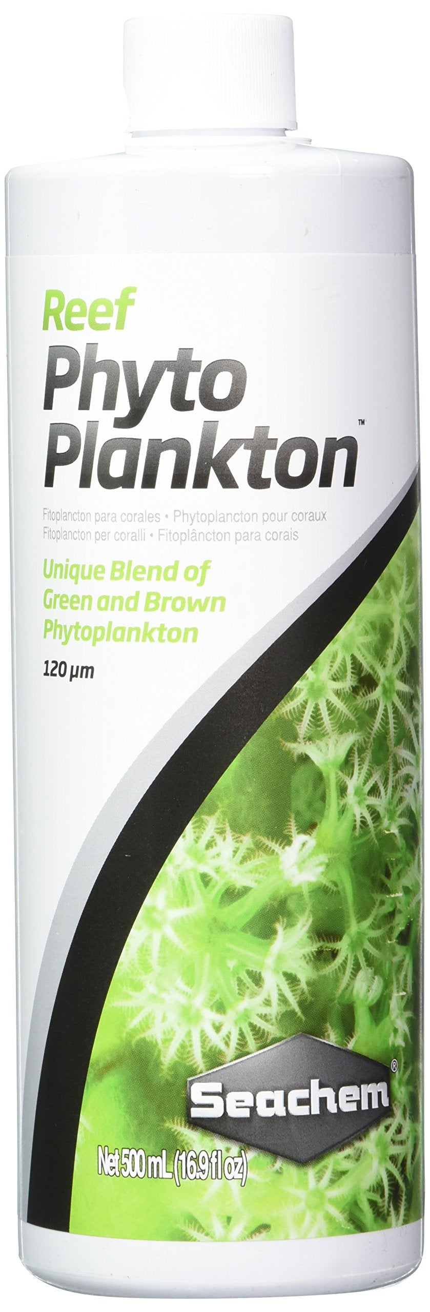 Seachem phytoplancton récifal, bouteille 500 mL, riche en nutriments pour bac récifal