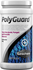 PolyGuard Seachem – bouteille de 100 g prête au traitement des poissons d'aquarium.