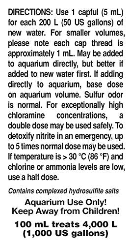 Doseur 5 ml Prime Seachem assure un dosage adapté pour l eau neuve.