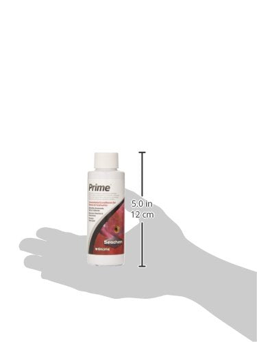 Prime Seachem pour eau salée et douce, protection lors des changements.