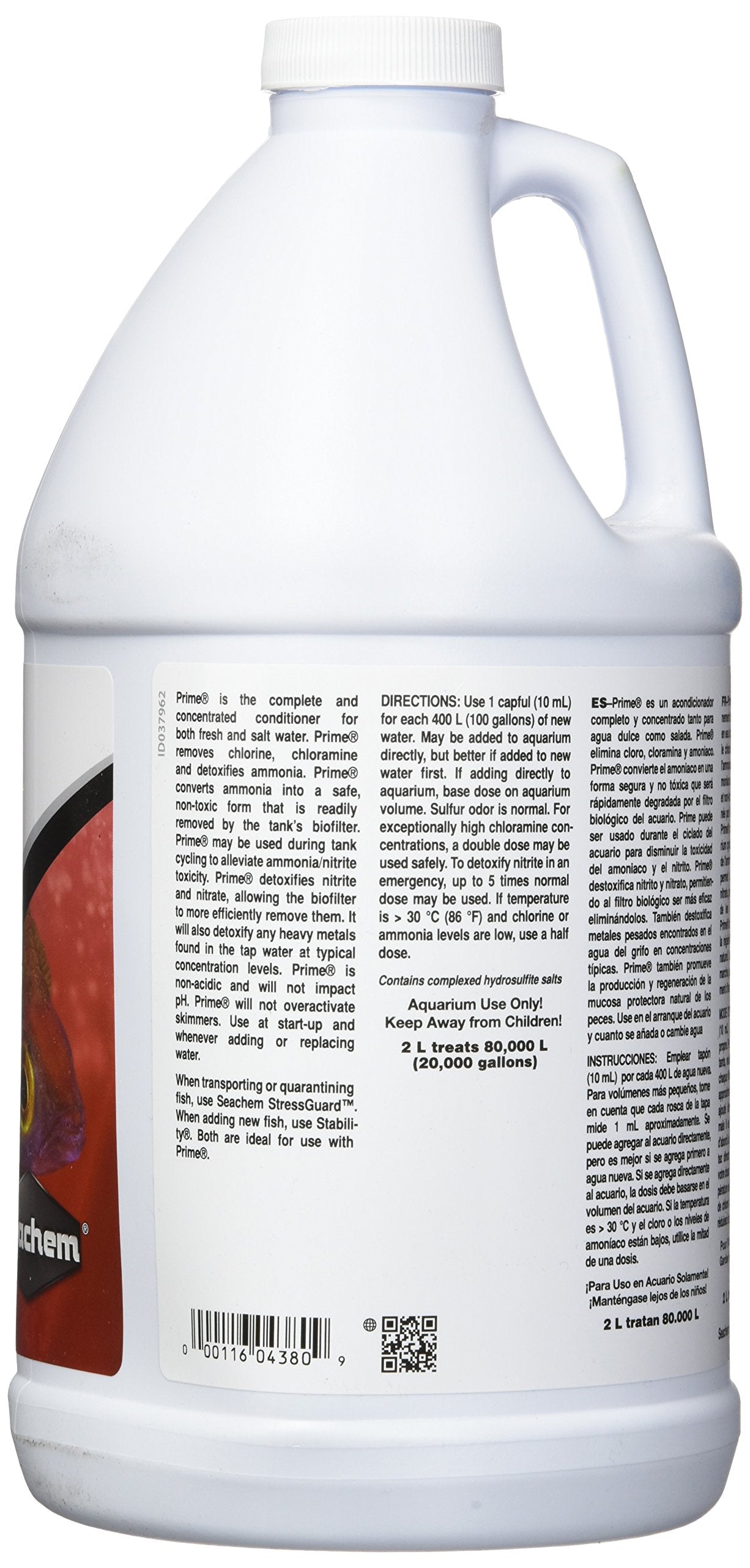 Seachem Prime détoxifie la chloramine lors du remplissage.