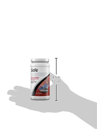 Seachem Safe — comparaison avant/après, biofiltre plus efficace contre les toxines.