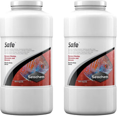 Seachem Safe Water Conditioner, bouteille : purifie l'eau et facilite le démarrage d'un aquarium.