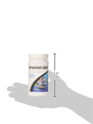 Seachem Sel saumâtre – utilisé pour poissons saumâtres, utilisation polyvalente.