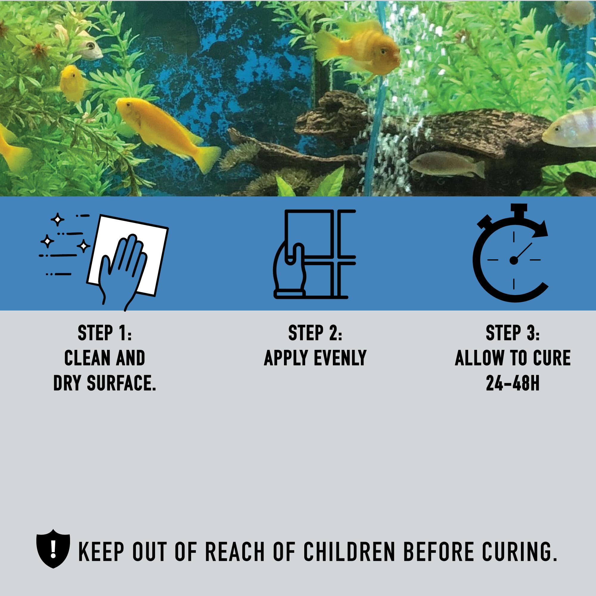Seal Fix - adhésion décorative sur surfaces non poreuses sans altérer l'esthétique.